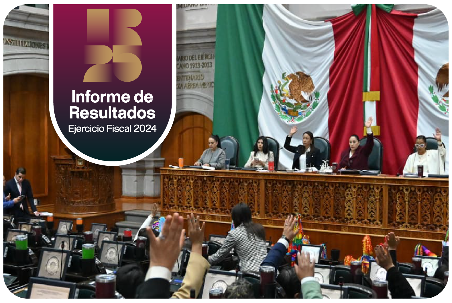 Aprueba LXII Legislatura mexiquense cuentas públicas 2024